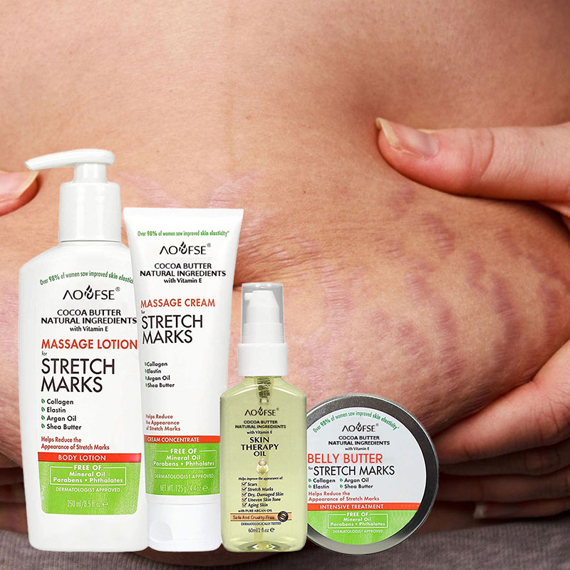 Get rid of stretch marks with this stretch mark removal skincare set